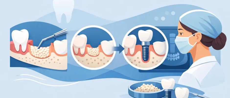 Bone Grafting Before Implants: Treatment Stages