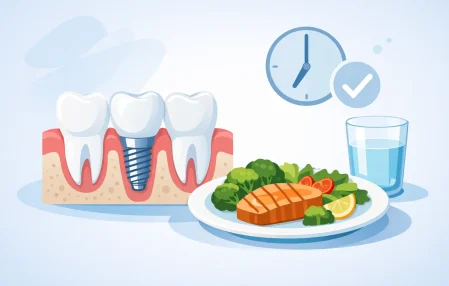 Когда можно есть после имплантации зуба