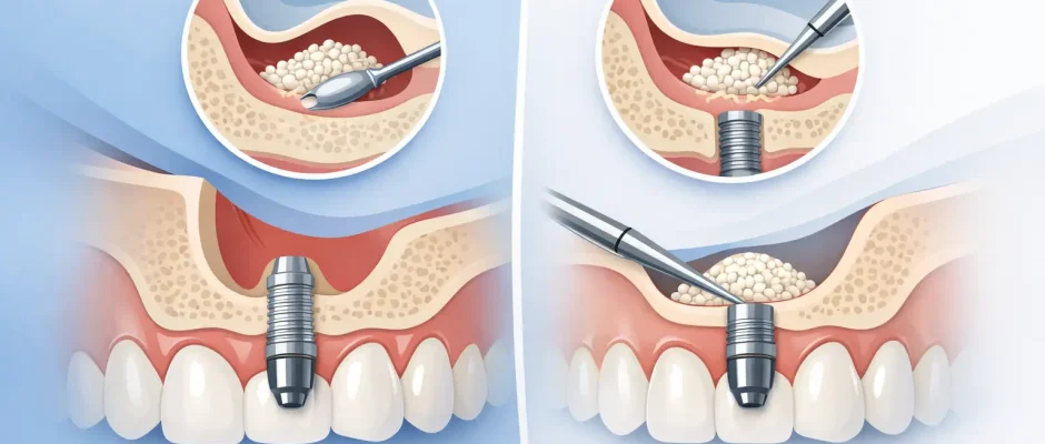 Open vs Closed Sinus Lift