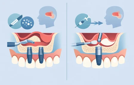 Open vs Closed Sinus Lift
