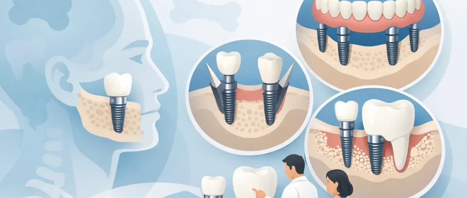 Best Dental Implant Options for Bone Atrophy