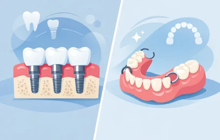 Implant Bridge vs Partial Denture