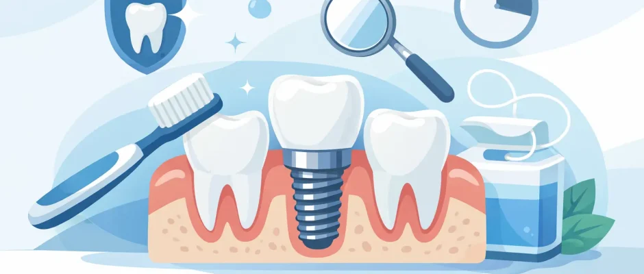 How to Maintain Dental Implants for the Long Term