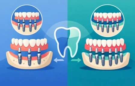 All-on-4 vs All-on-6 Differences Explained