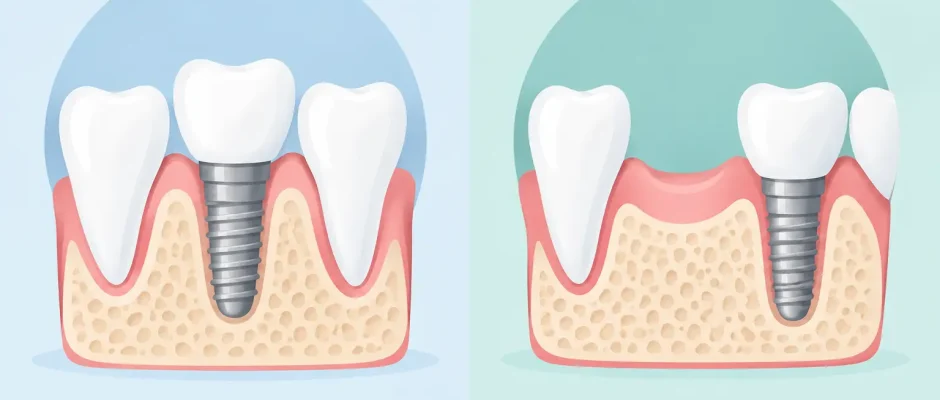 Late Implant Placement vs Early Placement