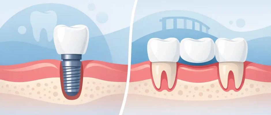Single Implant or Dental Bridge – Which Fits?