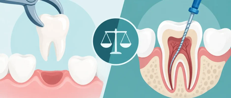 Tooth Extraction vs Root Canal: Which Saves More?