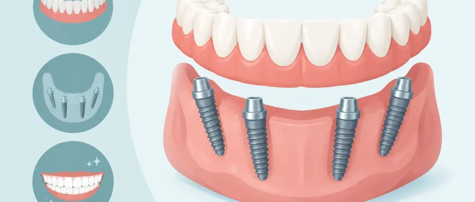 All-on-4 Implants: When Four Implants Are Enough