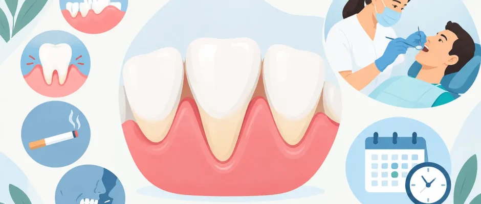 Gum Recession: Causes, Treatment, and Timing