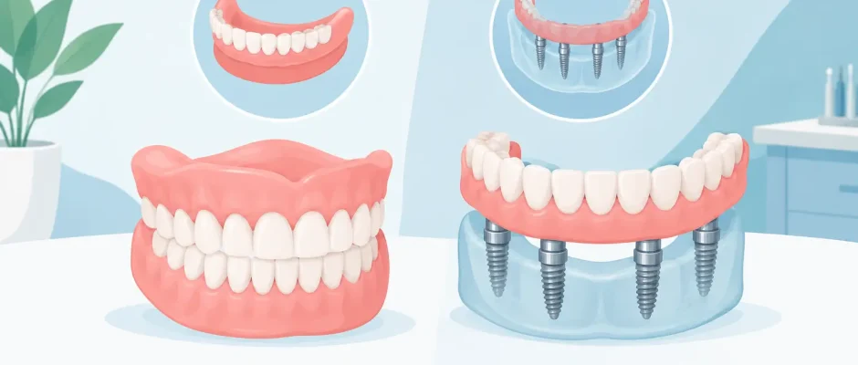 Implant Supported Dentures Comparison Guide