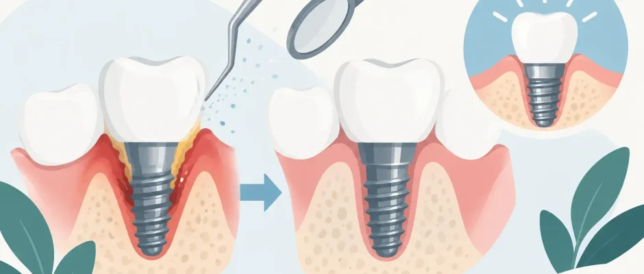 Treating Peri Implantitis to Save Your Implant